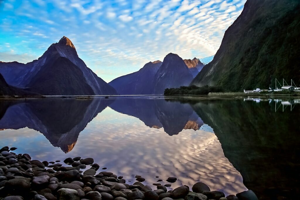 Milford Sound at dawn